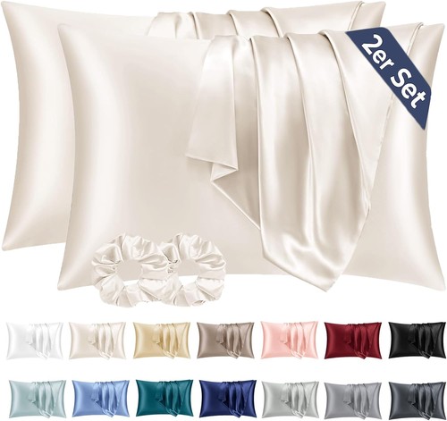 Stück satin kissenbezug - 2,