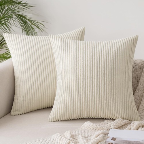 Kissenbezug 40x40 beige 2er - kissenbezug,