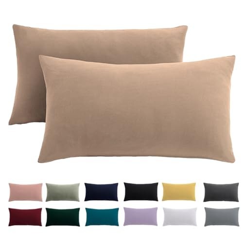 Kissenbezug 40x60 beige 2er - 40x60,
