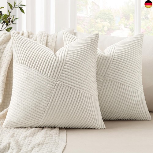 Kissenbezug 40x40 creme - kissenbezug,