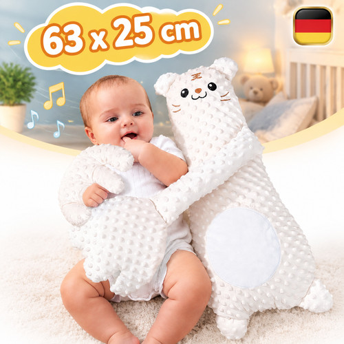 Kopfkissen beige tiger 25 - kopfkissen,