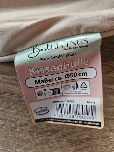 Stück kissenhüllen rund - stück,