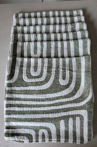 Kissenbezug 45x45 oliv - kissenbezug, oliv/beige